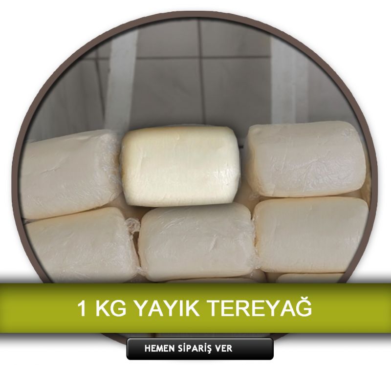 1 KG YAYIK TEREYAĞ